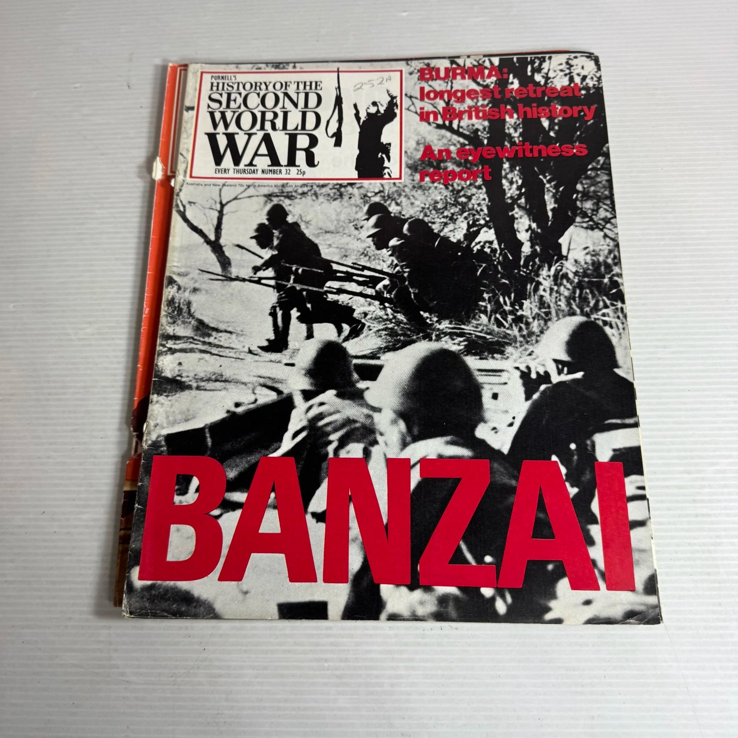 Purnell's History Of The Second World War Magazine Bundle x5 (Issues 30-39)