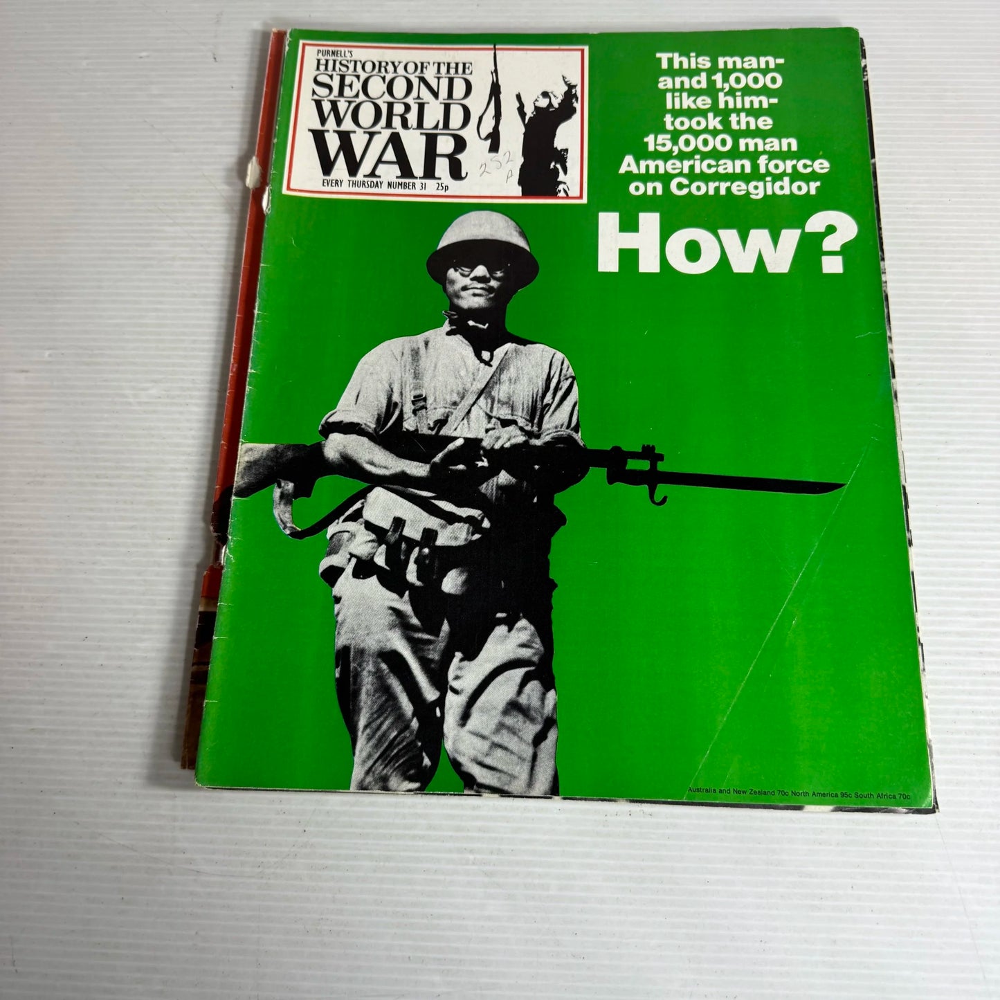 Purnell's History Of The Second World War Magazine Bundle x5 (Issues 30-39)