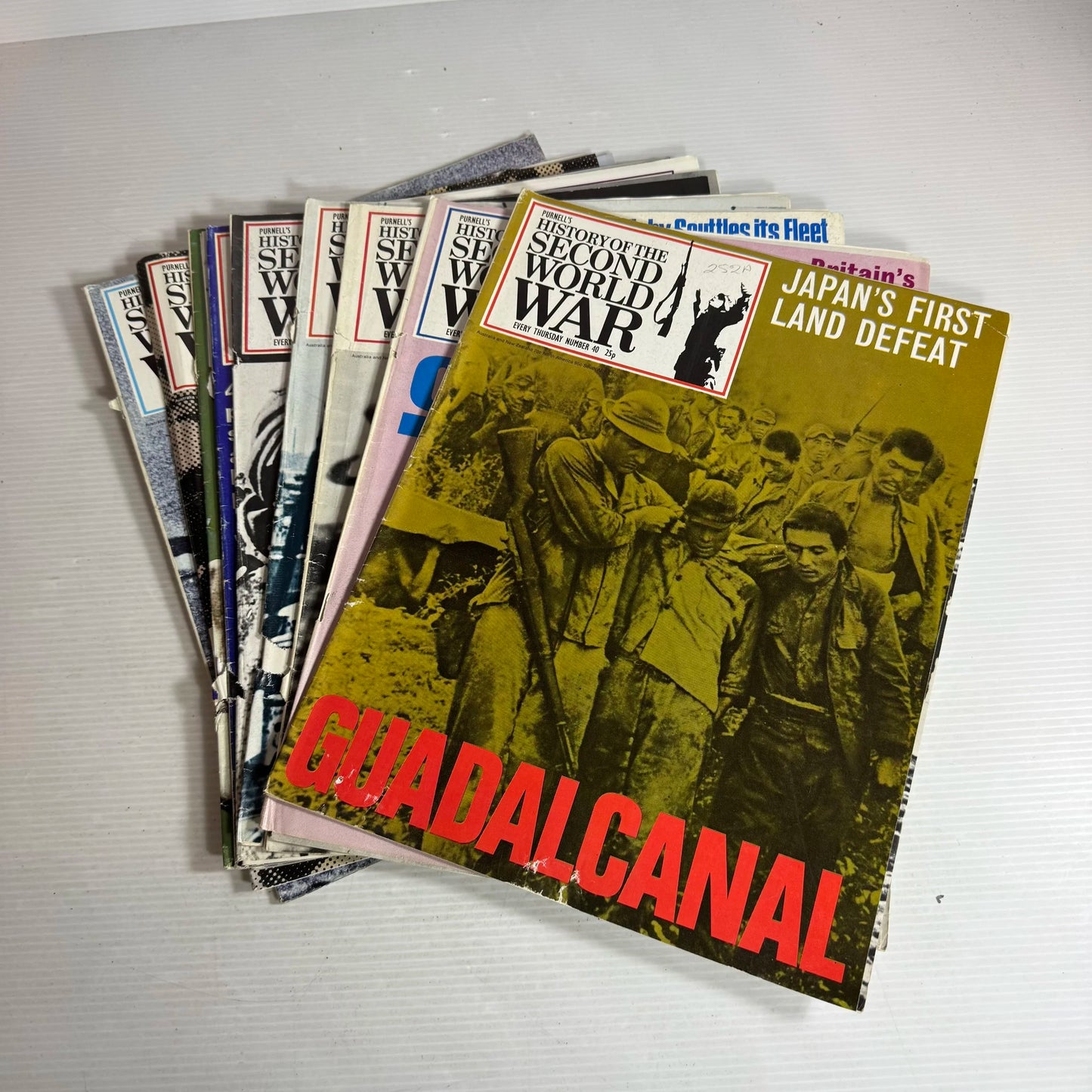 Purnell's History Of The Second World War Magazine Bundle x9 (Issues 40-49)