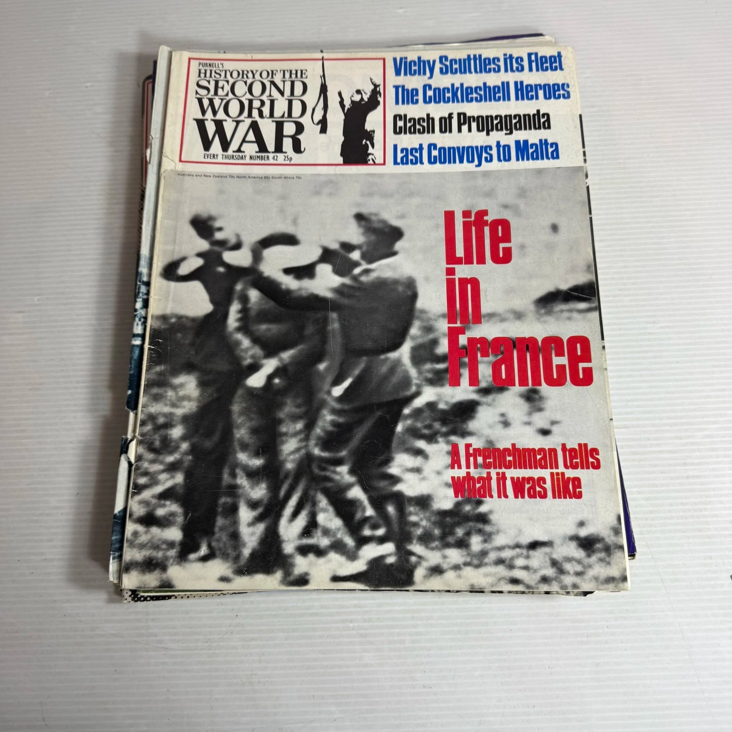 Purnell's History Of The Second World War Magazine Bundle x9 (Issues 40-49)