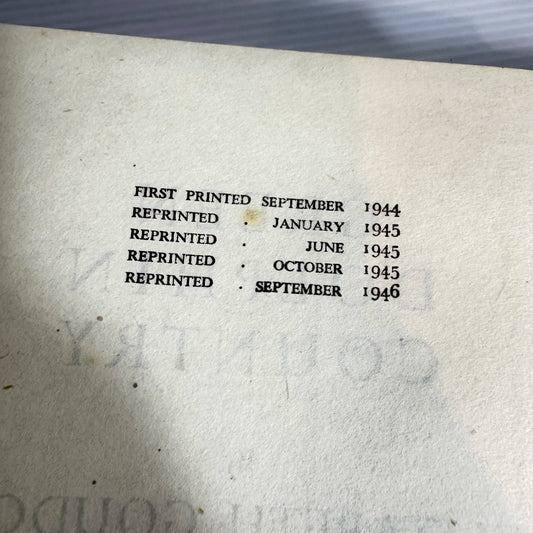 Green Dolphin Country - Elizabeth Goudge (Vintage 1946)