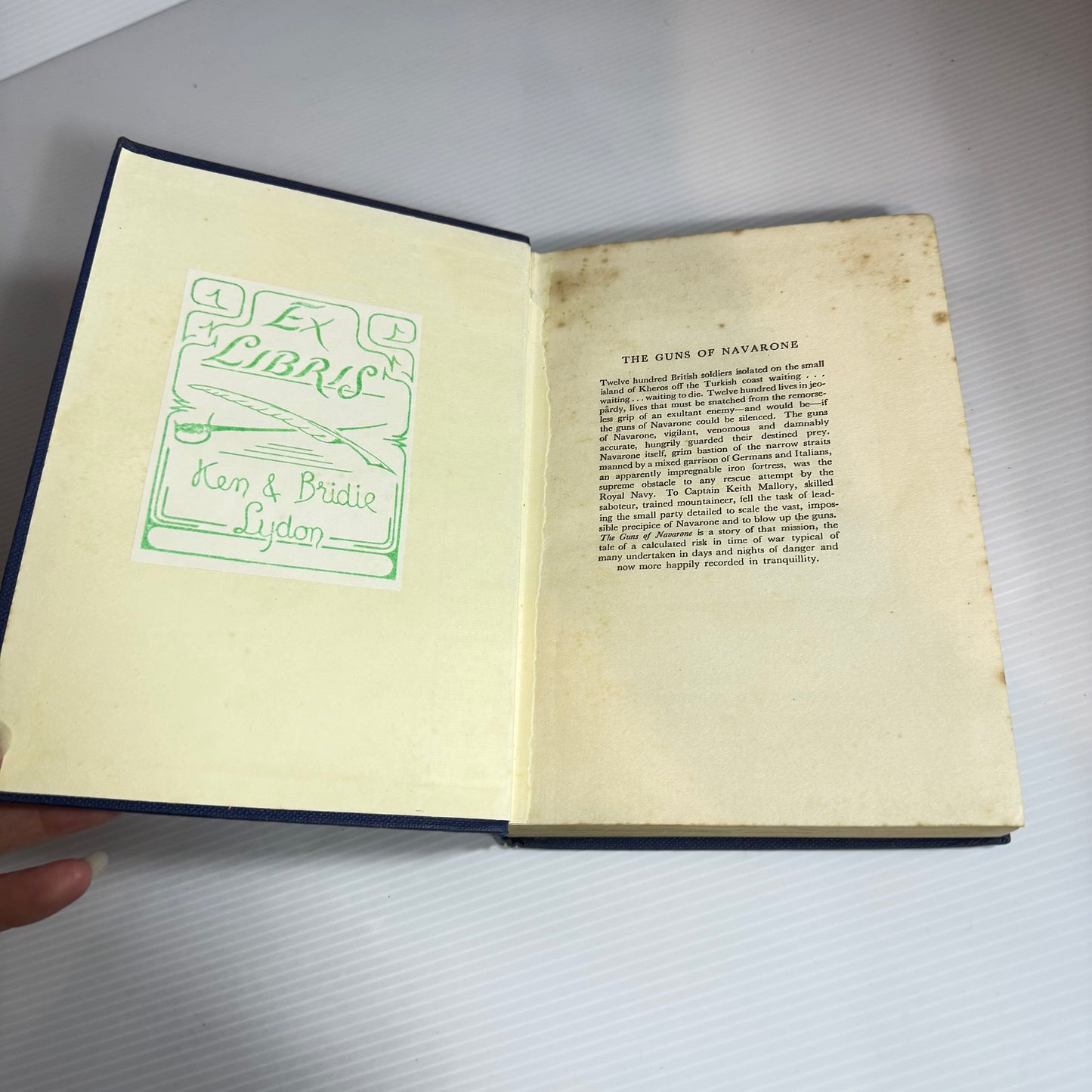 The Guns Of Navarone - Alistair MacLean (Vintage 1957 First Edition)