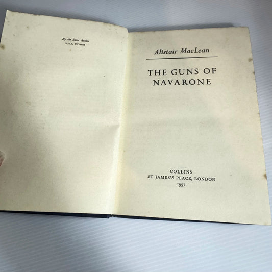 The Guns Of Navarone - Alistair MacLean (Vintage 1957 First Edition)