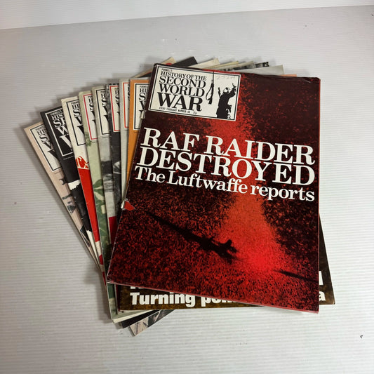 Purnell's History Of The Second World War Magazine Bundle x9 (Issues 60-69)
