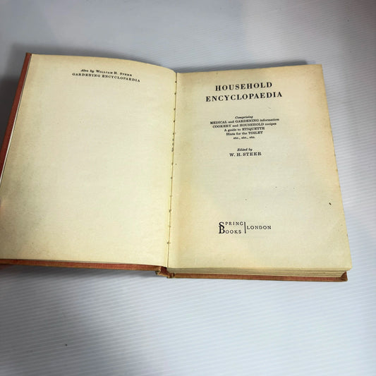 Household Encyclopaedia (Vintage 1930's)