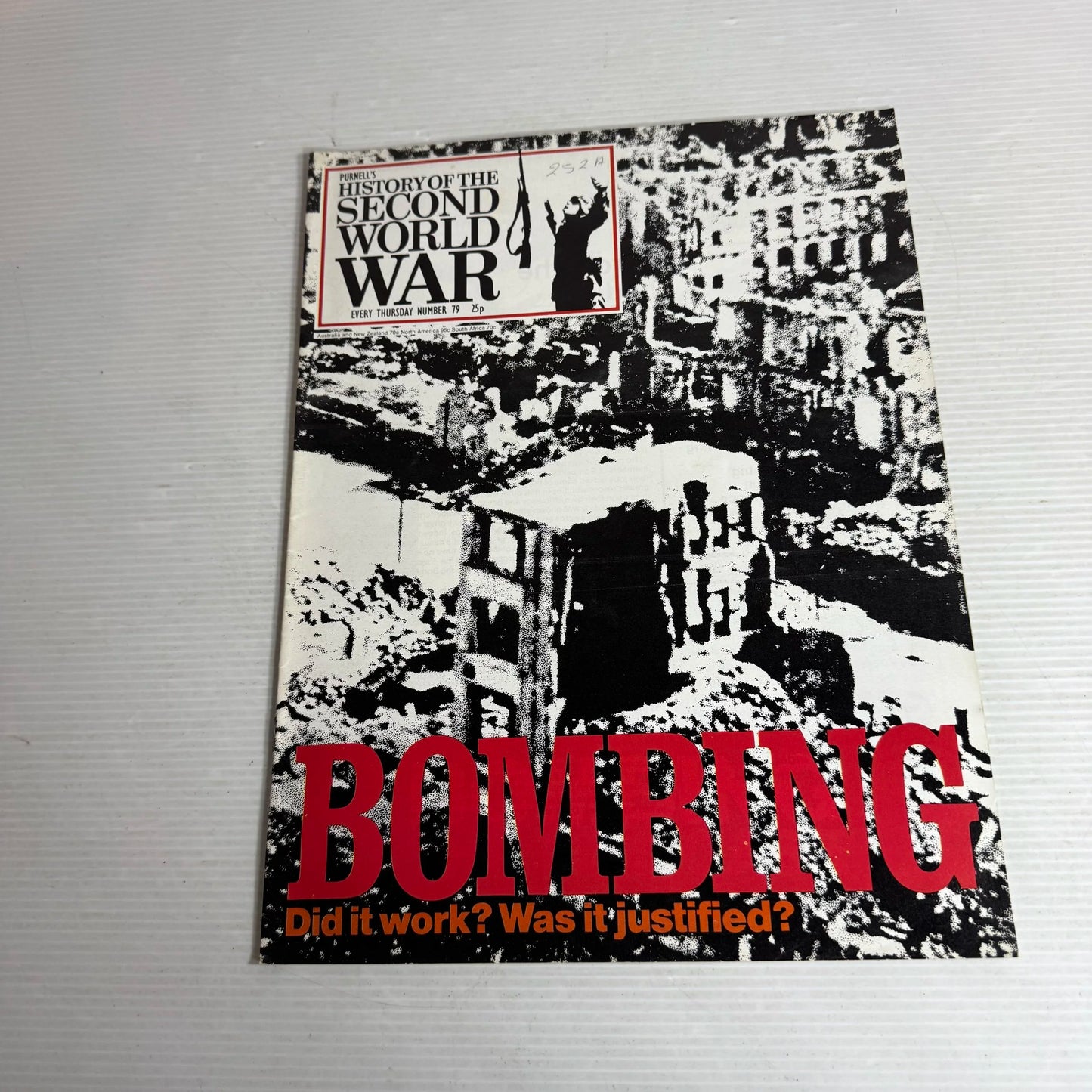 Purnell's History Of The Second World War Magazine Bundle x10 (Issues 70-79)