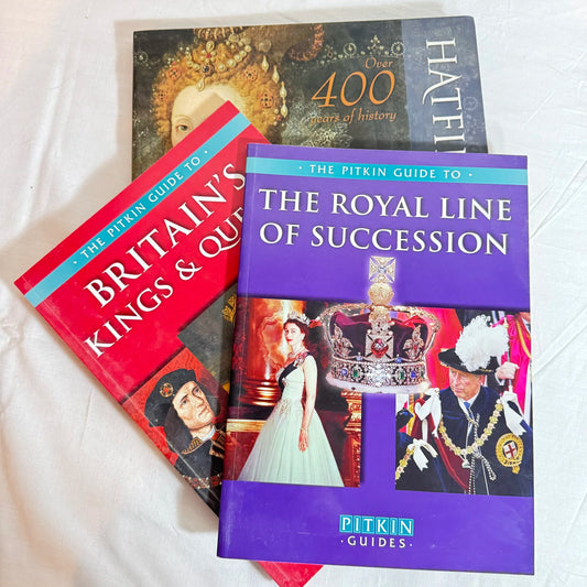 Historical Book Bundle - x 3 Royal Kings & Queens of England
