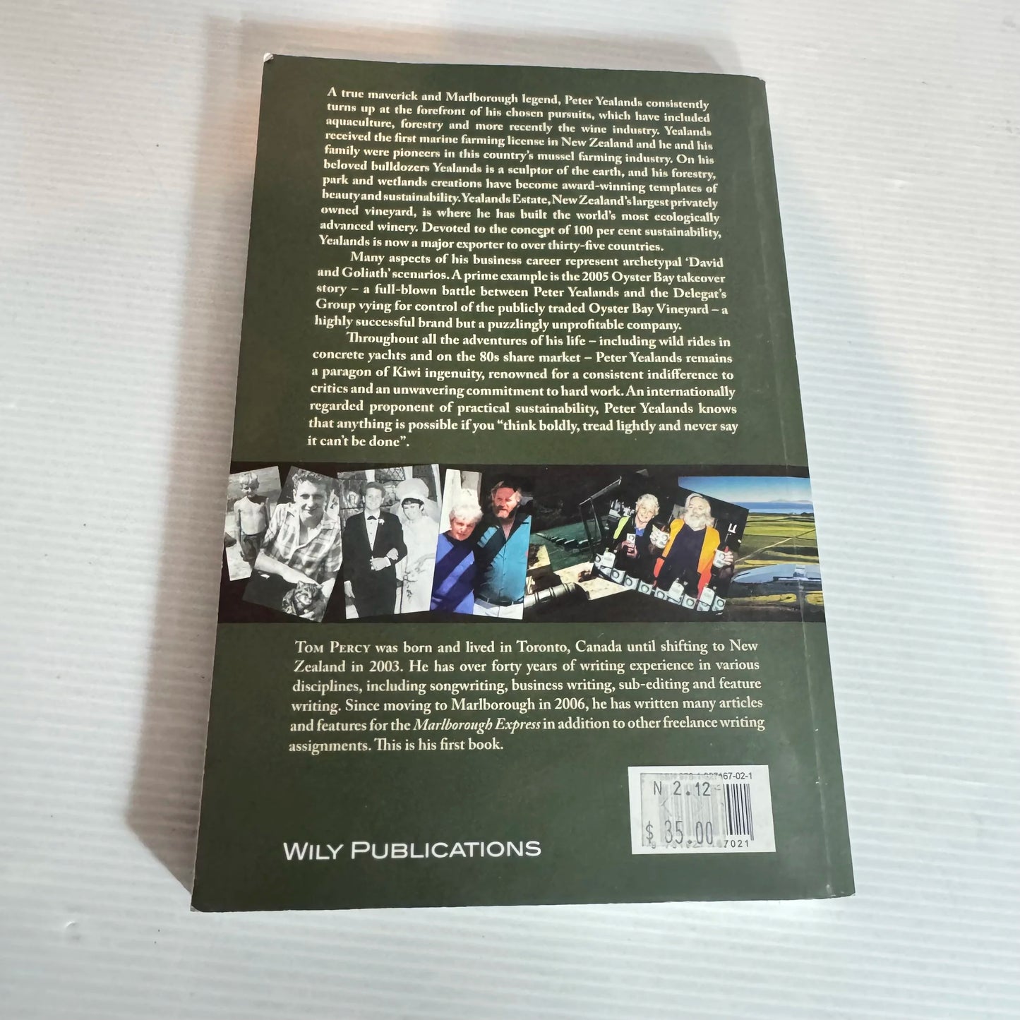 A Bloke For All Seasons: The Peter Yealands Story - Tom Percy