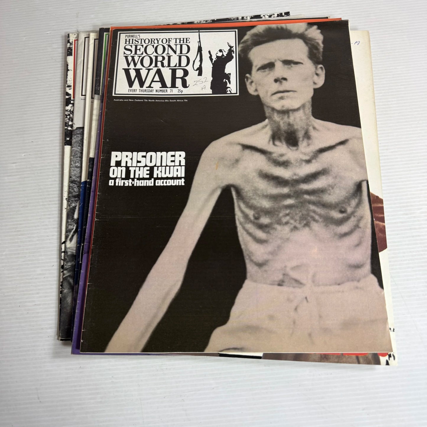 Purnell's History Of The Second World War Magazine Bundle x10 (Issues 70-79)