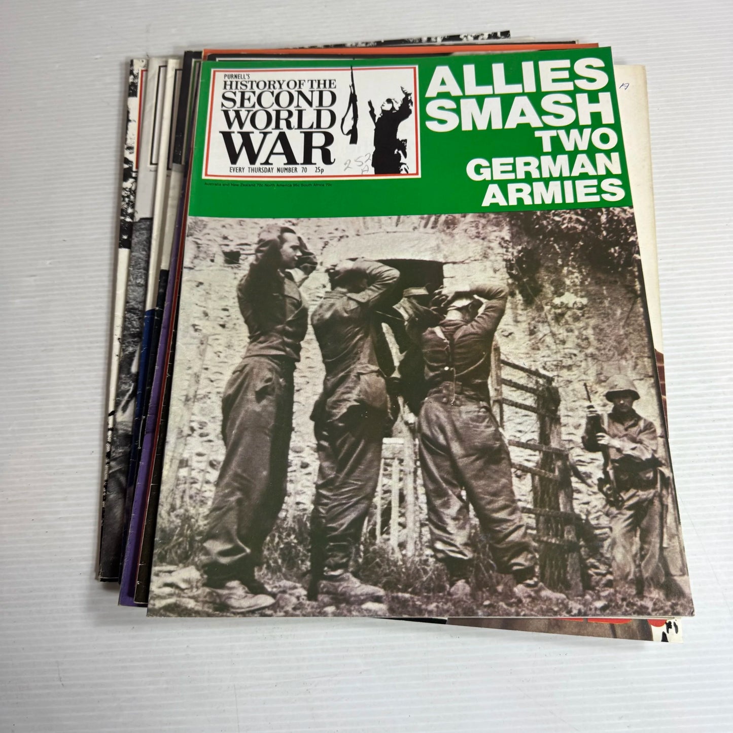 Purnell's History Of The Second World War Magazine Bundle x10 (Issues 70-79)