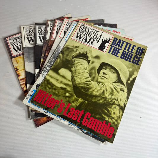 Purnell's History Of The Second World War Magazine Bundle x8 (Issues 80-89)