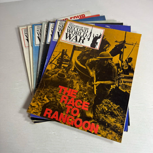 Purnell's History Of The Second World War Magazine Bundle x7 (Issues 90-99)