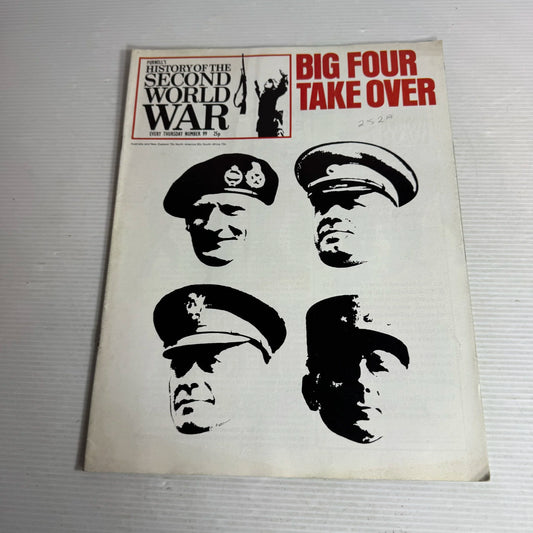 Purnell's History Of The Second World War Magazine Bundle x7 (Issues 90-99)