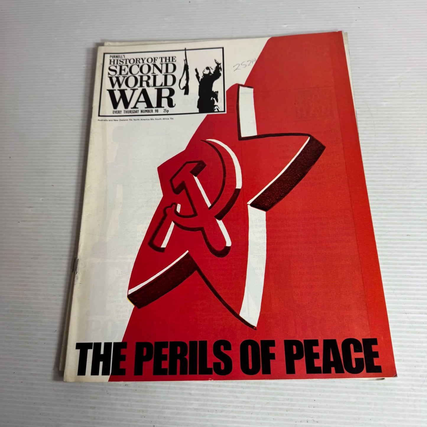 Purnell's History Of The Second World War Magazine Bundle x7 (Issues 90-99)