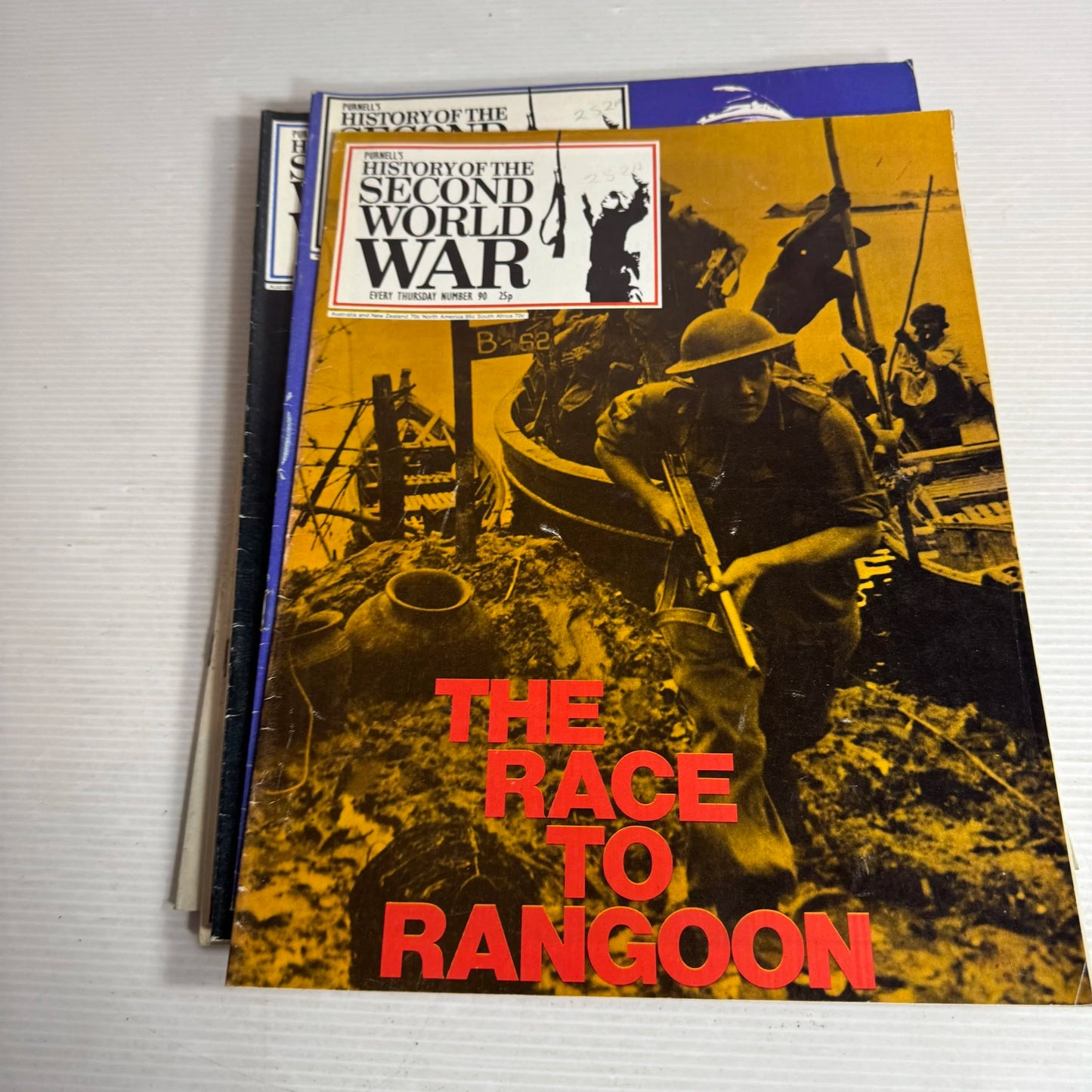 Purnell's History Of The Second World War Magazine Bundle x7 (Issues 90-99)