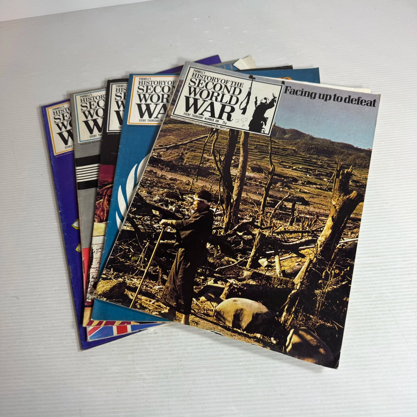 Purnell's History Of The Second World War Magazine Bundle x5 (Issues 100-106)