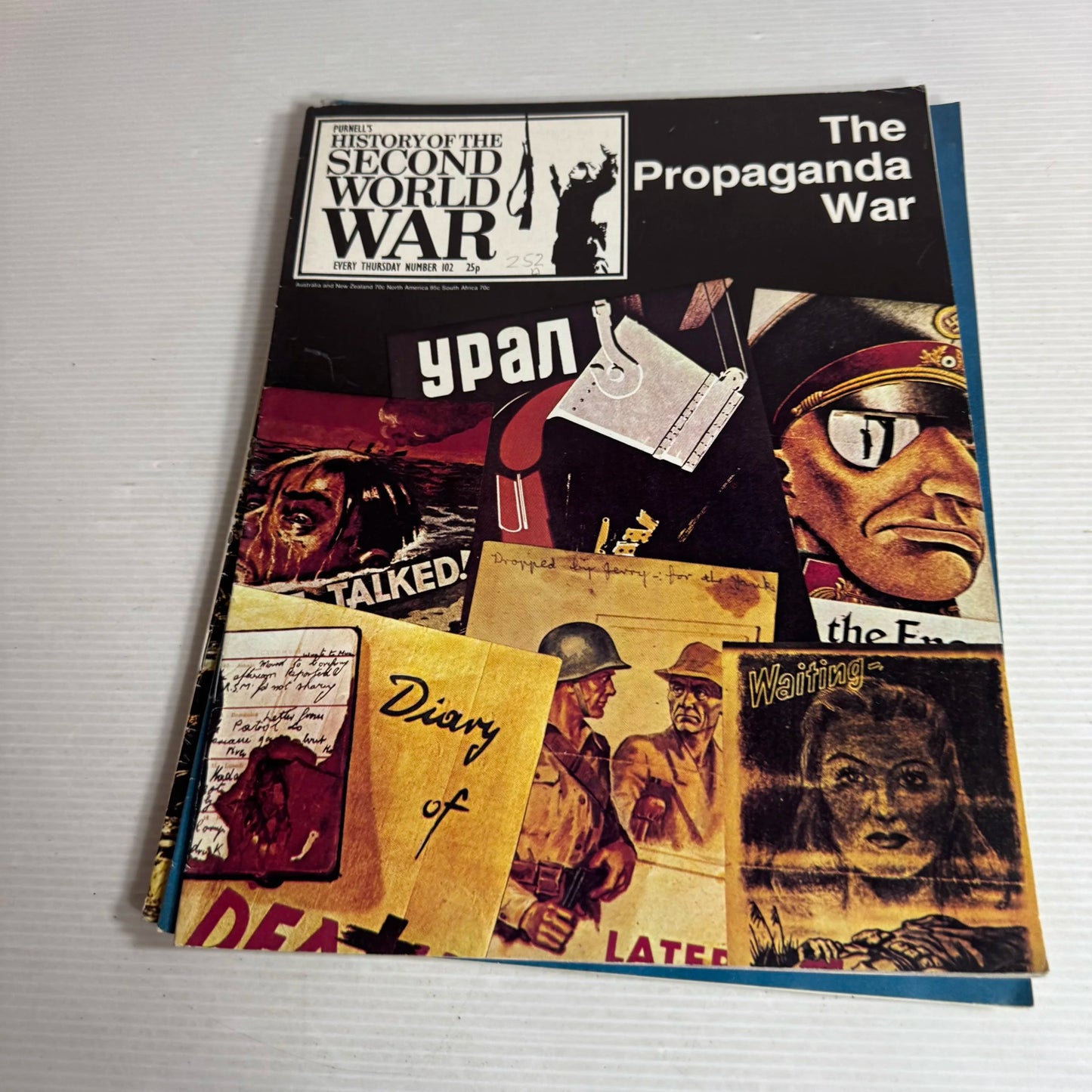 Purnell's History Of The Second World War Magazine Bundle x5 (Issues 100-106)