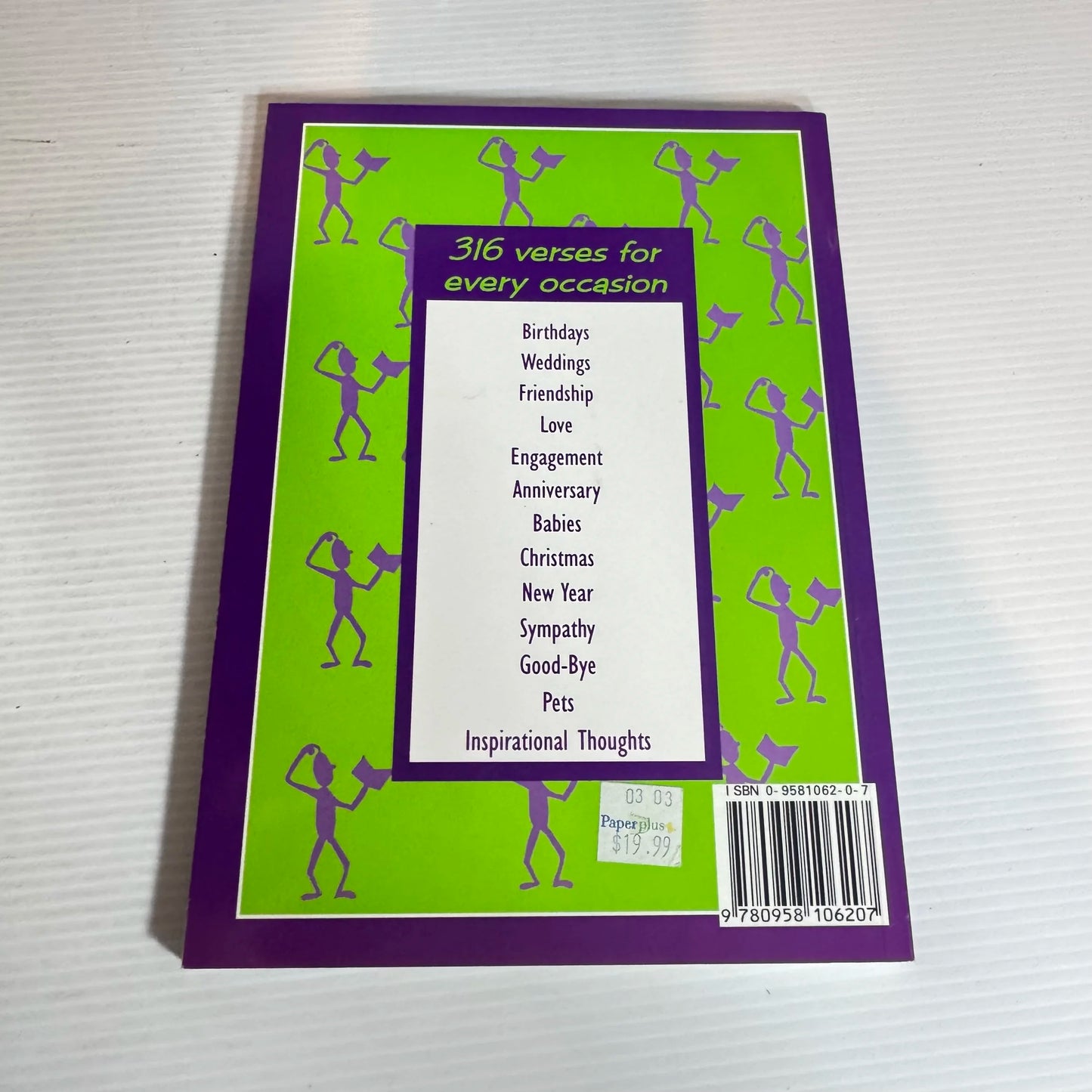 Lost For Words: Verses For Cards - Sharon Archer