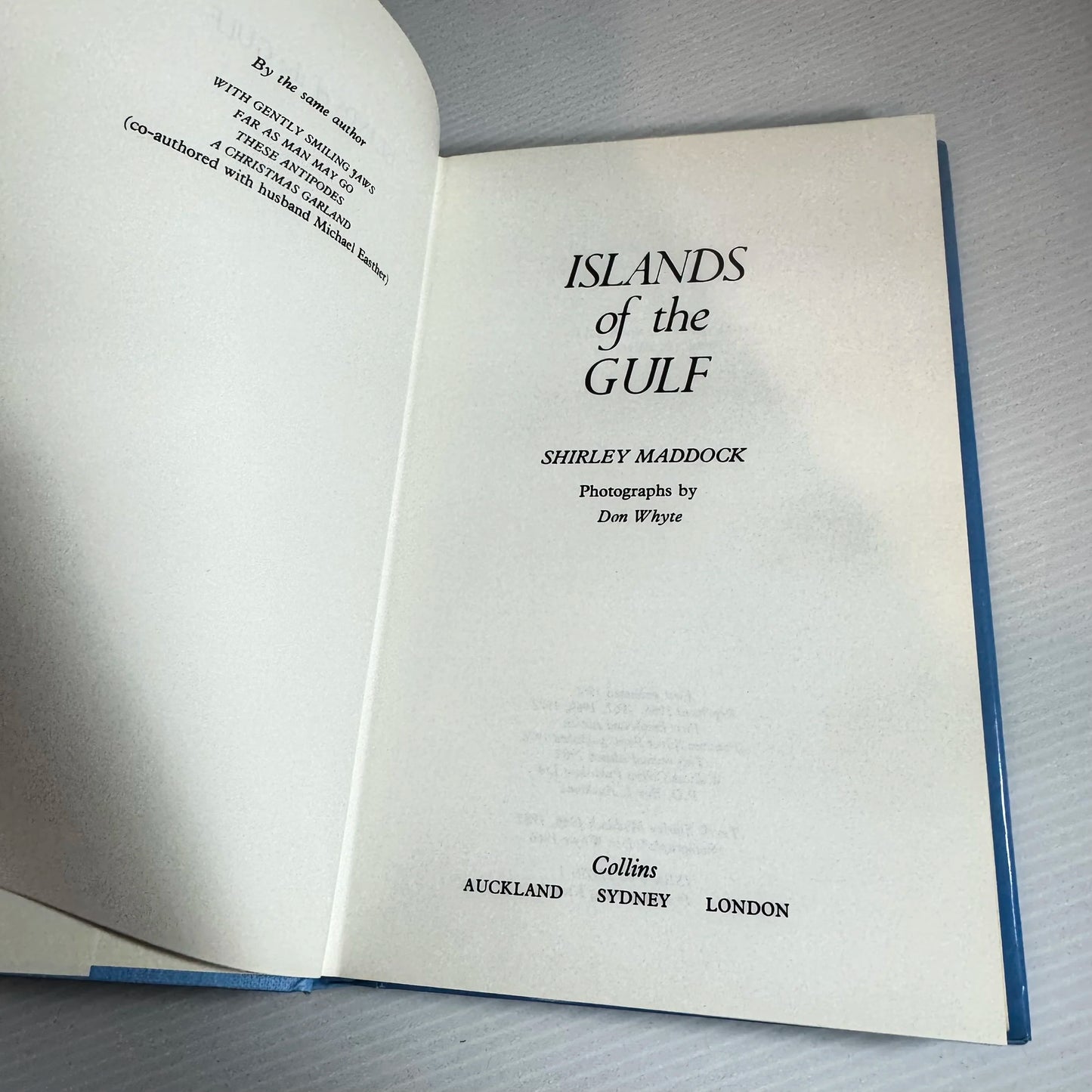 Islands of the Gulf : New and Revised Edition - Shirley Maddock (Vintage 1983)