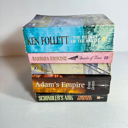 Historical Book Bundle x 5 Books Various Authors (611)