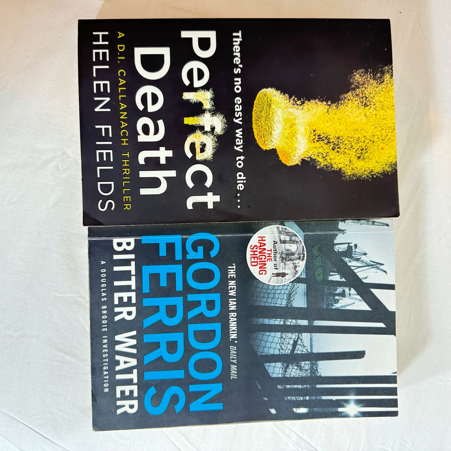 Crime Book Bundle x 2 - Bitter Water & Perfect Death