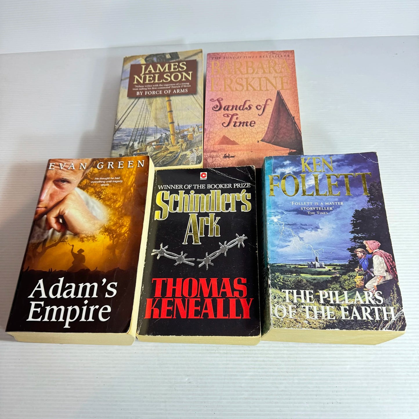 Historical Book Bundle x 5 Books Various Authors (611)