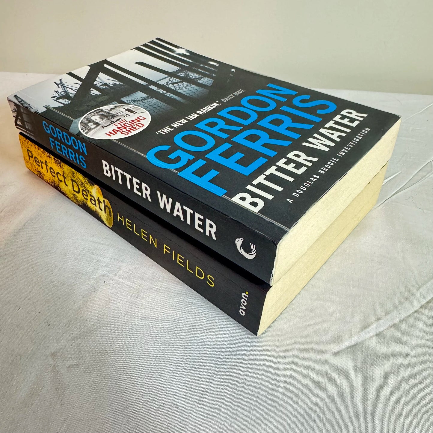 Crime Book Bundle x 2 - Bitter Water & Perfect Death