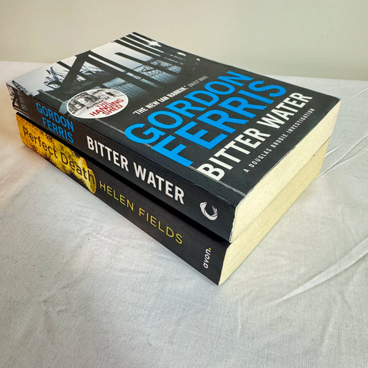Crime Book Bundle x 2 - Bitter Water & Perfect Death