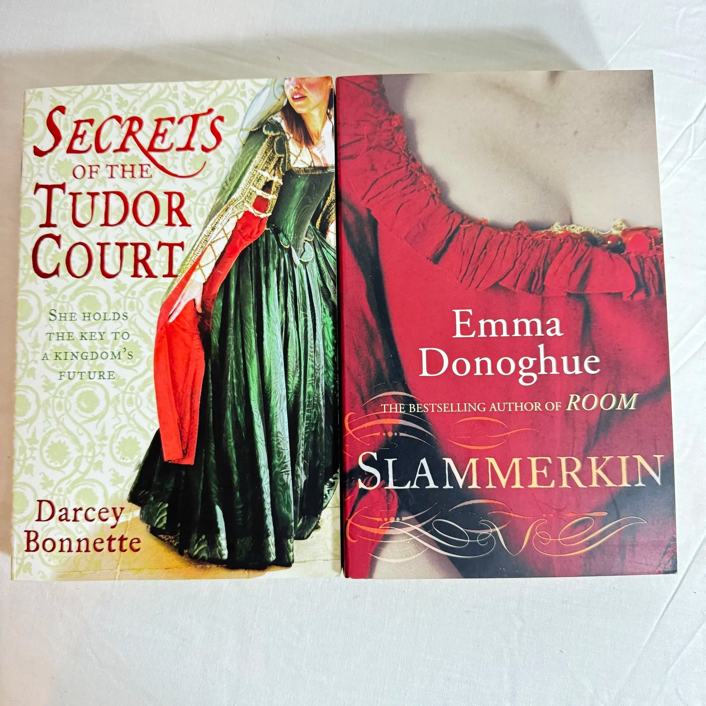 Historical Romance Book Bundle x 2 - Secrets of the Tudor Court & Slammerkin