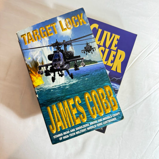 Thriller Book Bundle x 2 Trojan Odyssey & Target Lock