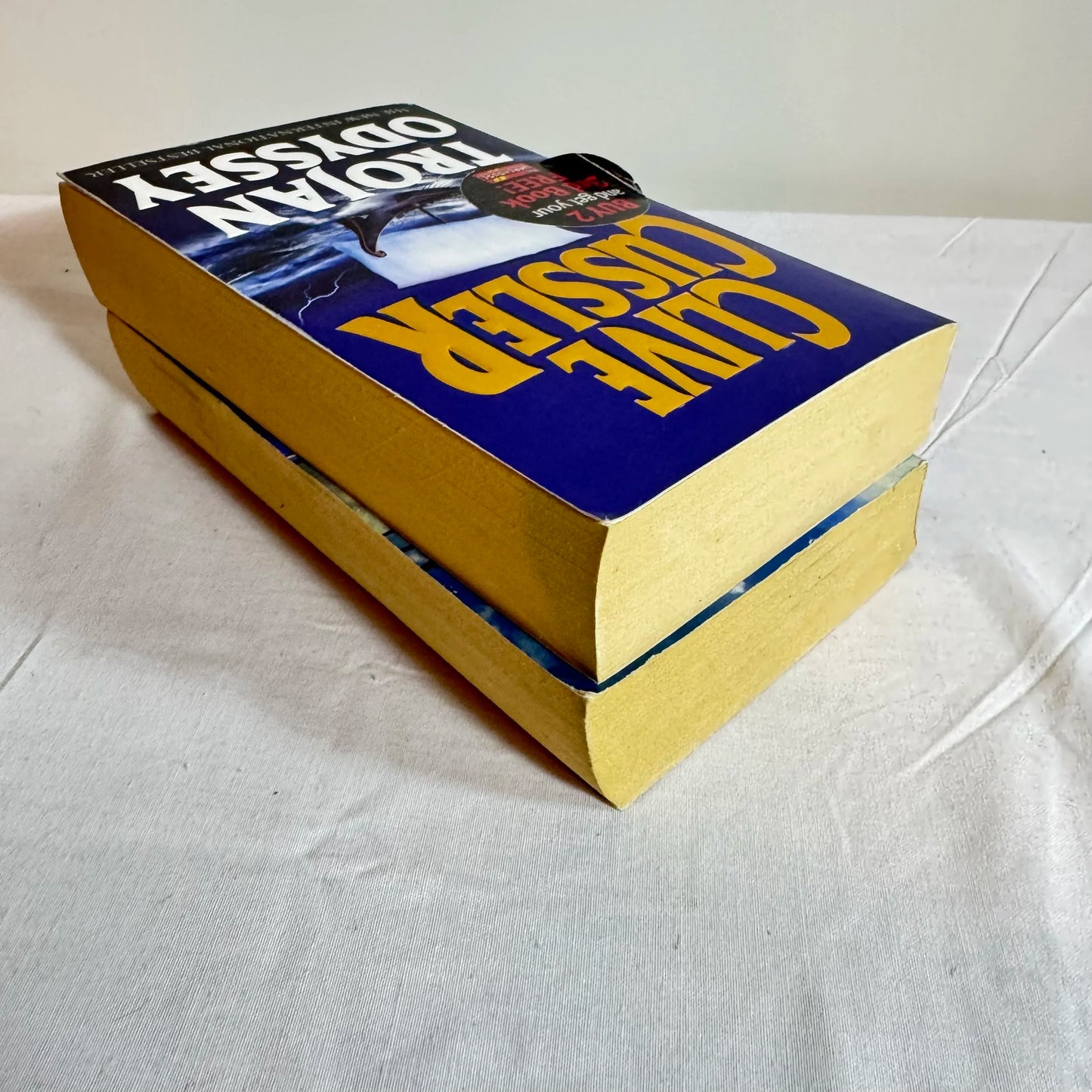 Thriller Book Bundle x 2 Trojan Odyssey & Target Lock
