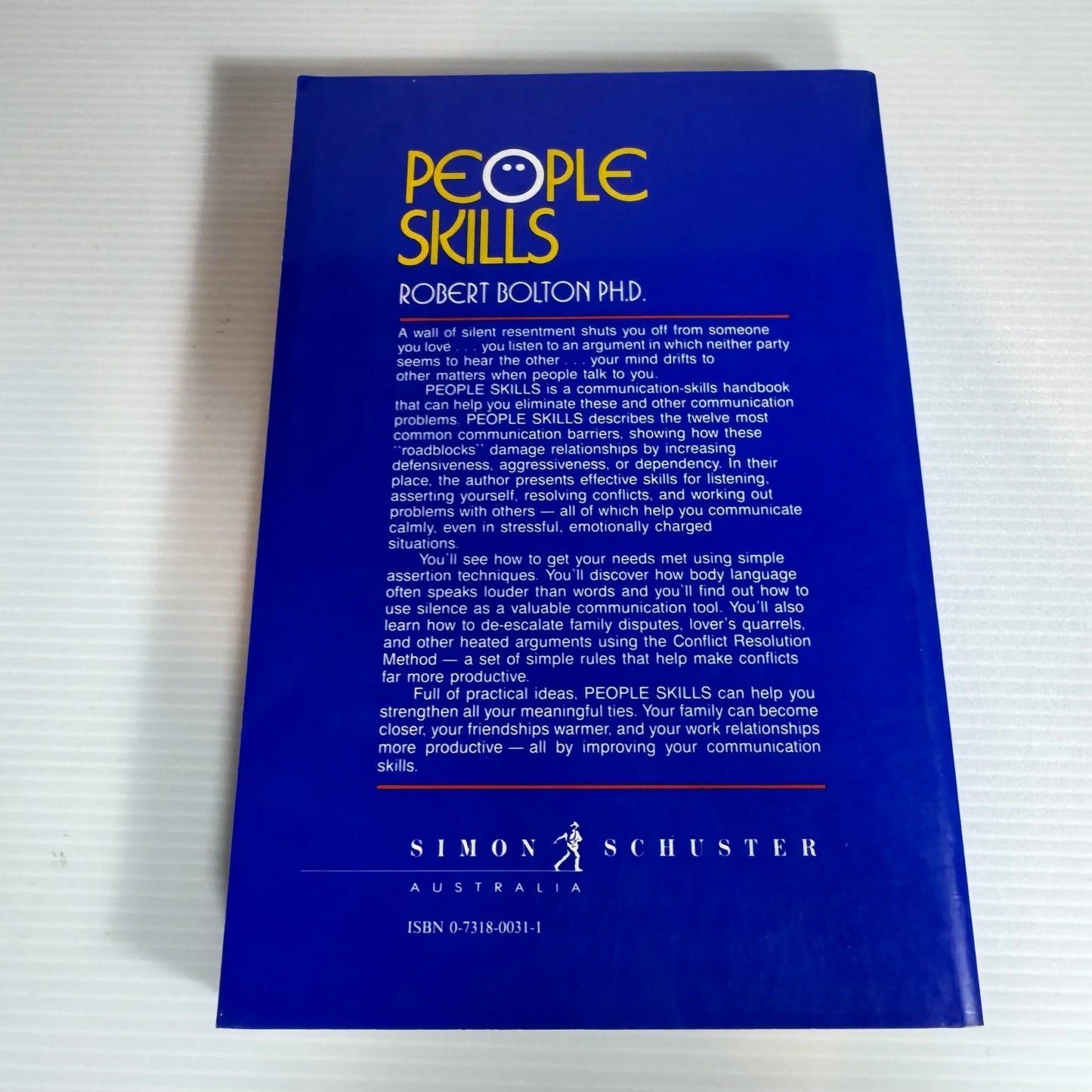 People Skills - Robert Bolton Ph.D.