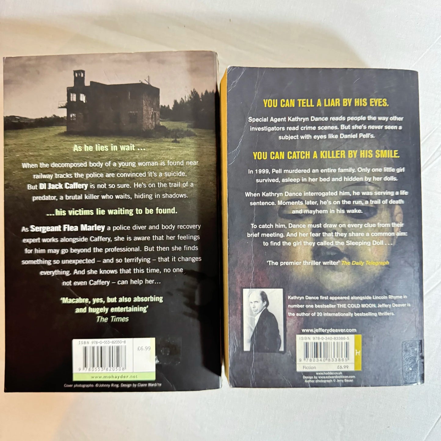 Thriller Book Bundle x 2 - The Sleeping Doll & Skin