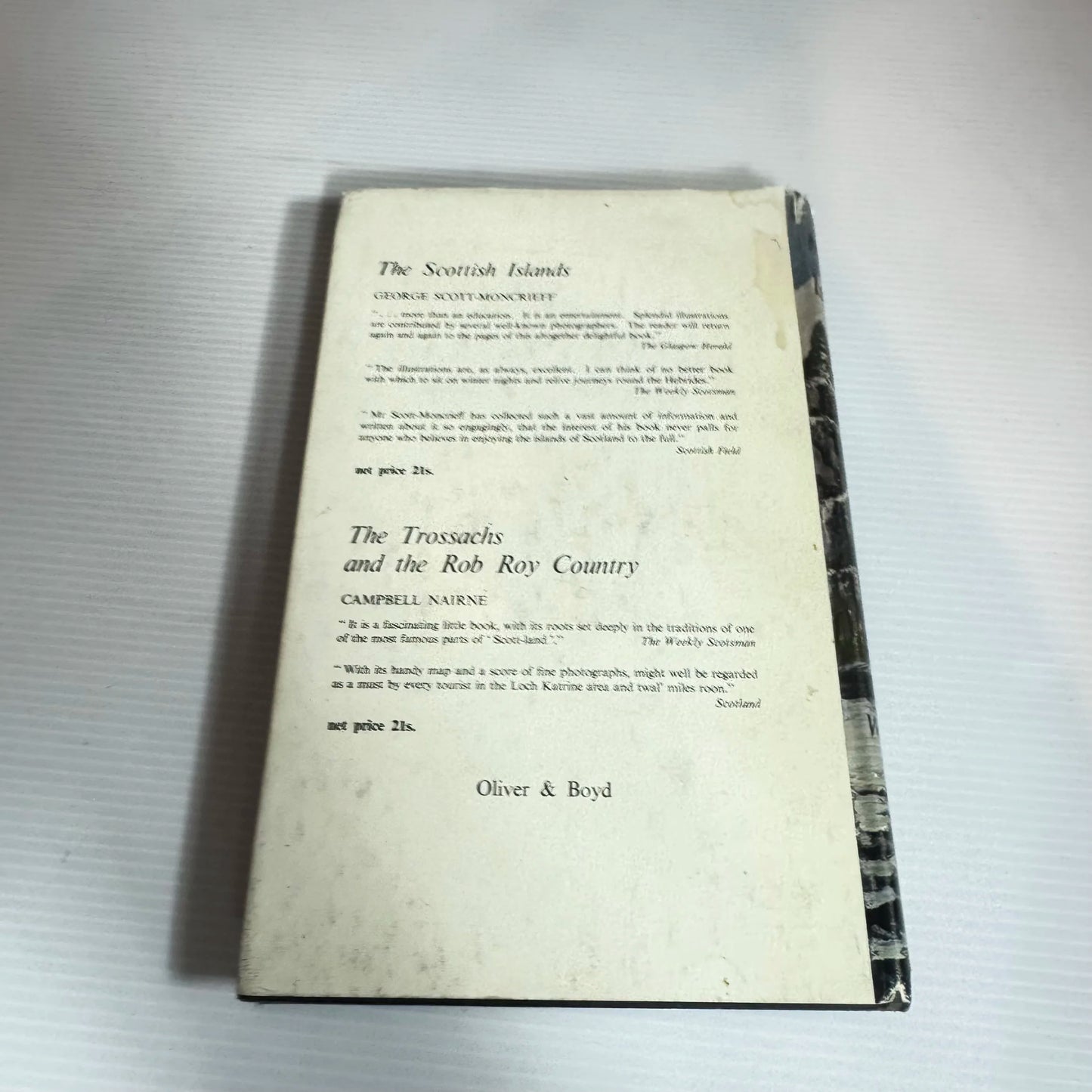 A Mosaic Of Islands - Kenneth Williamson And J. Morton Boyd (Vintage 1963)