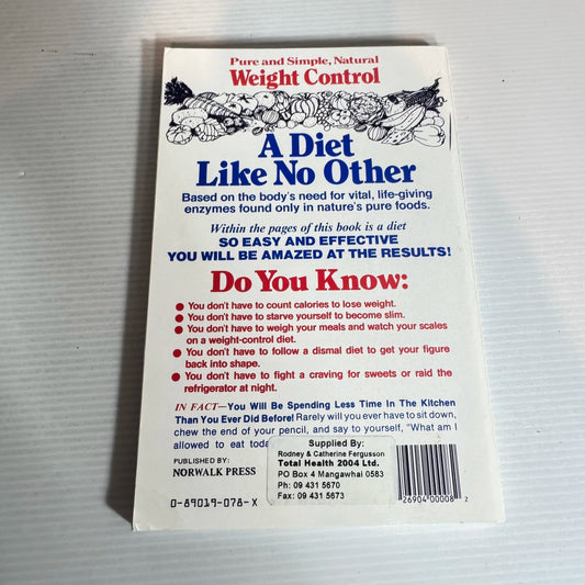 Pure & Simple, Natural Weight Control - Dr. Norman W. Walker (1981)