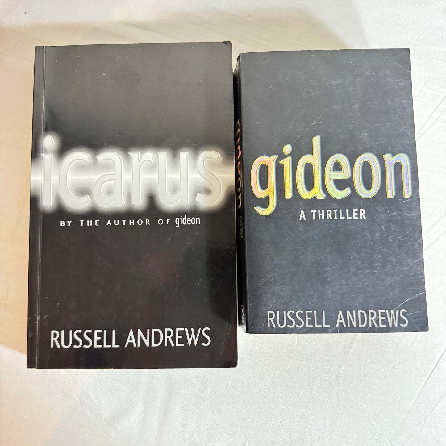 Thriller Book Bundle x 2 - Gideon & Icarus by Russell Andrews