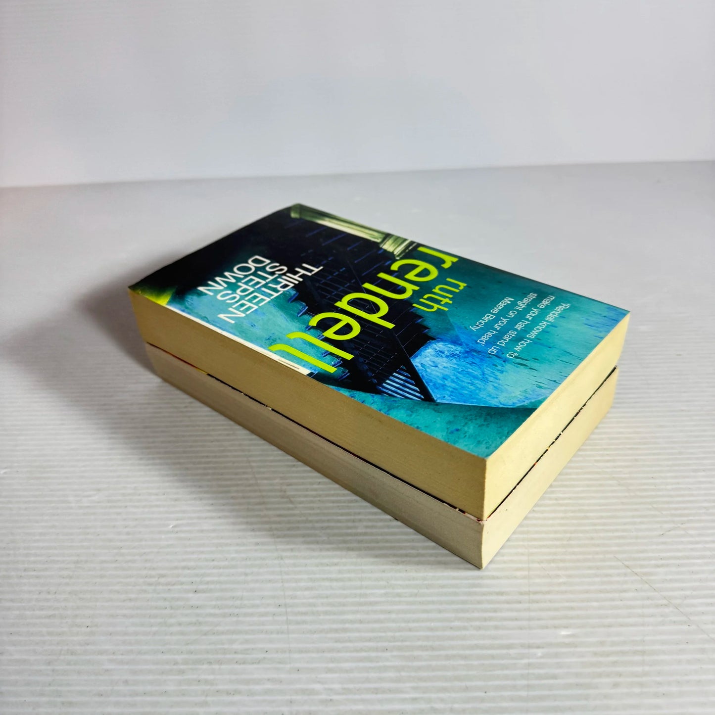 Ruth Rendell Book Bundle x 2 Books : Road Rage & Thirteen Steps Down (600)