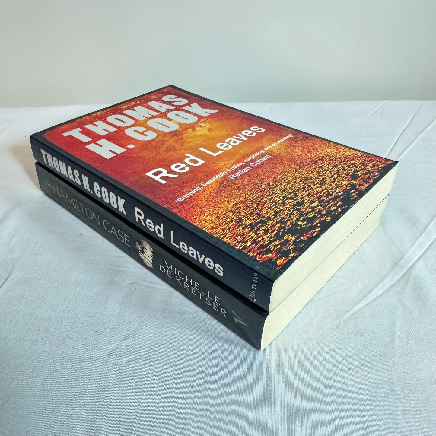 Crime Book Bundle x 2 - The Hamilton Case & Red Leaves