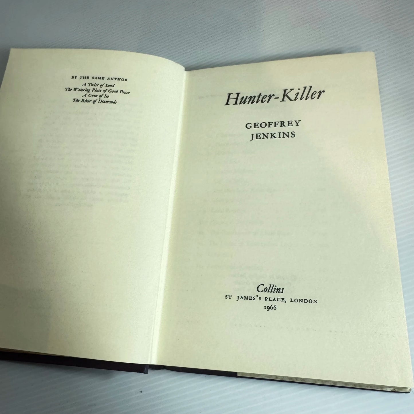 Hunter Killer - Geoffrey Jenkins (Vintage 1966)