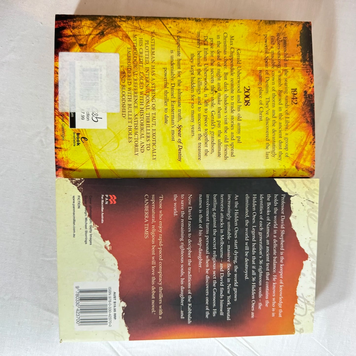 Historical Thriller Book Bundle x 2 - The Book of Names & Spear of Destiny