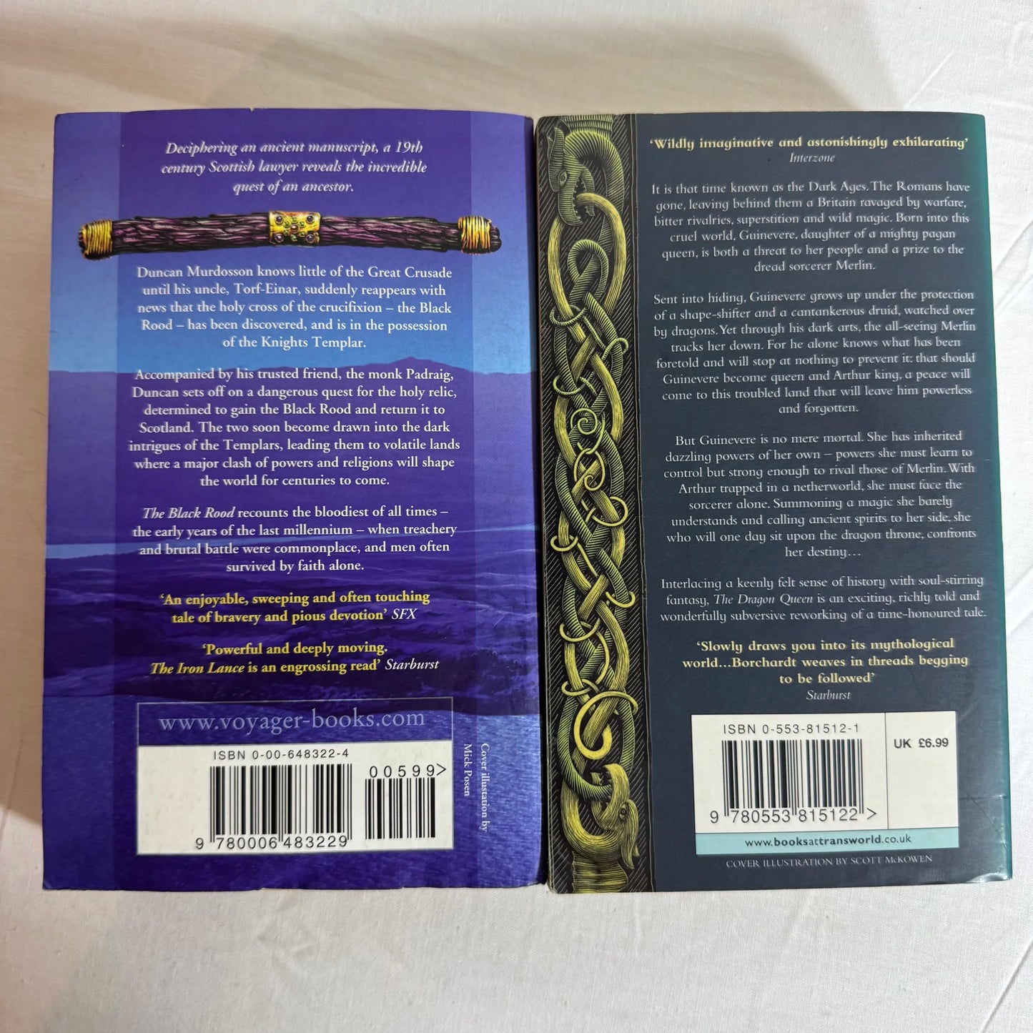 Historical Fantasy Book Bundle x 2 - The Dragon Queen & The Black Rood