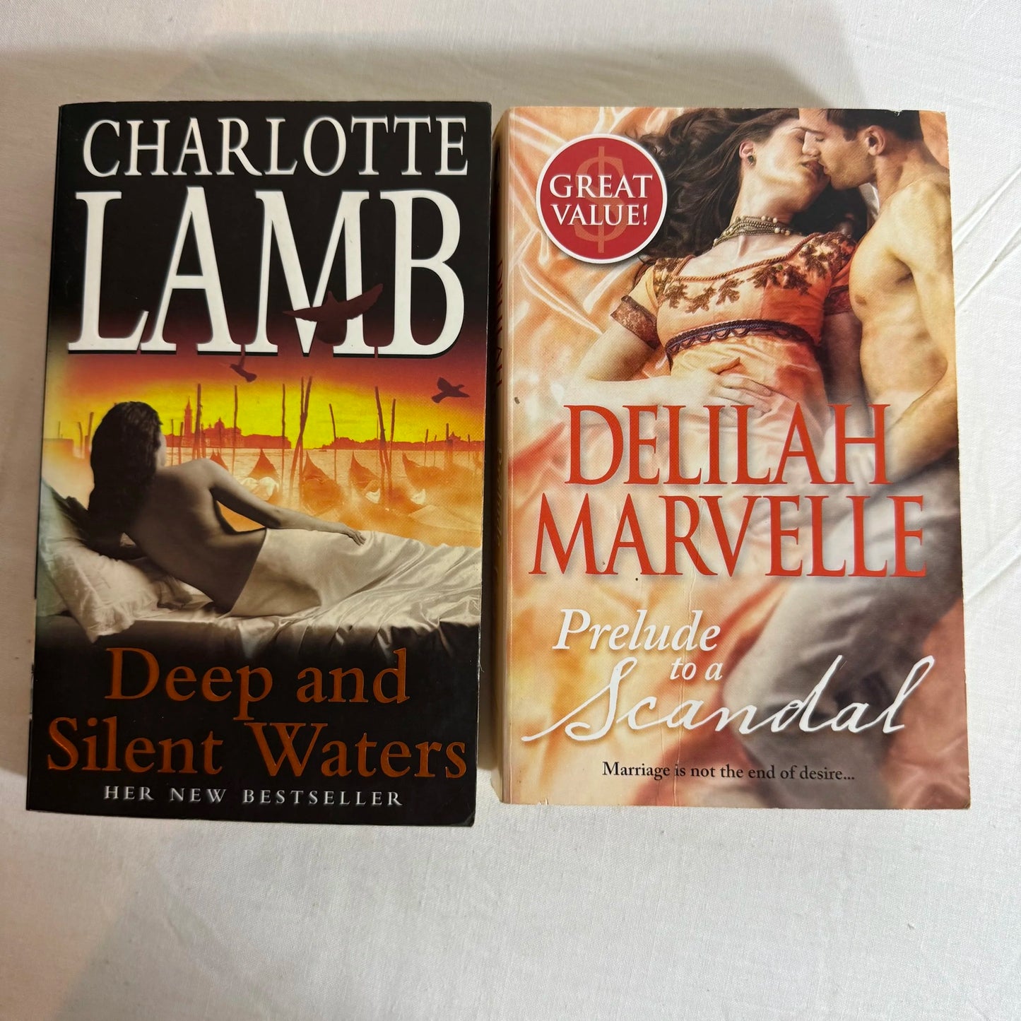 Romance Book Bundle x 2 - Deep and Silent Waters & Prelude to a Scandal