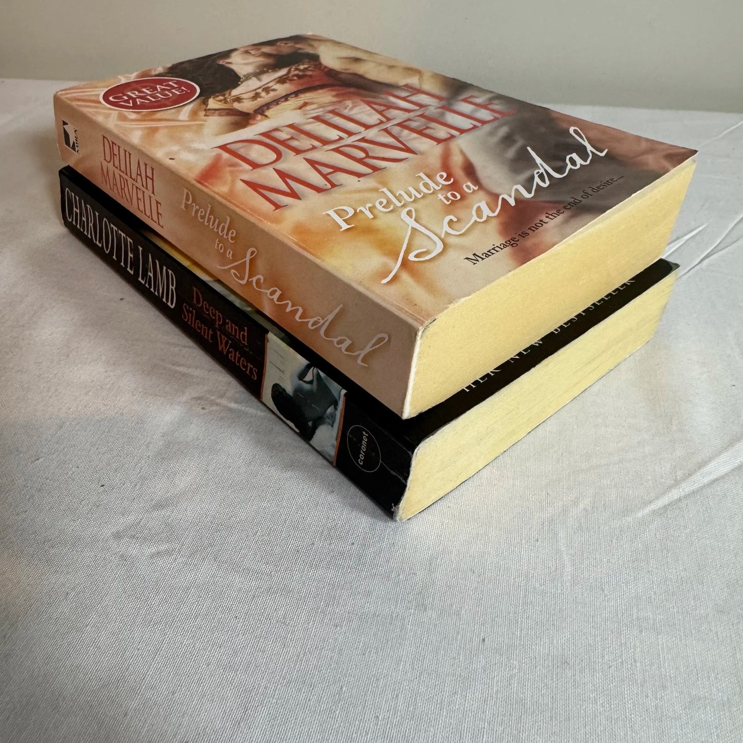 Romance Book Bundle x 2 - Deep and Silent Waters & Prelude to a Scandal