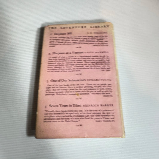 the Adventure Library: Three Singles To Adventure - Gerald Durrell (Vintage 1958)