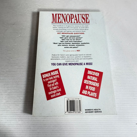 Menopause : Hormone Replacement Therapy and It's Natural Alternative - Dr Sandra Cabot MD