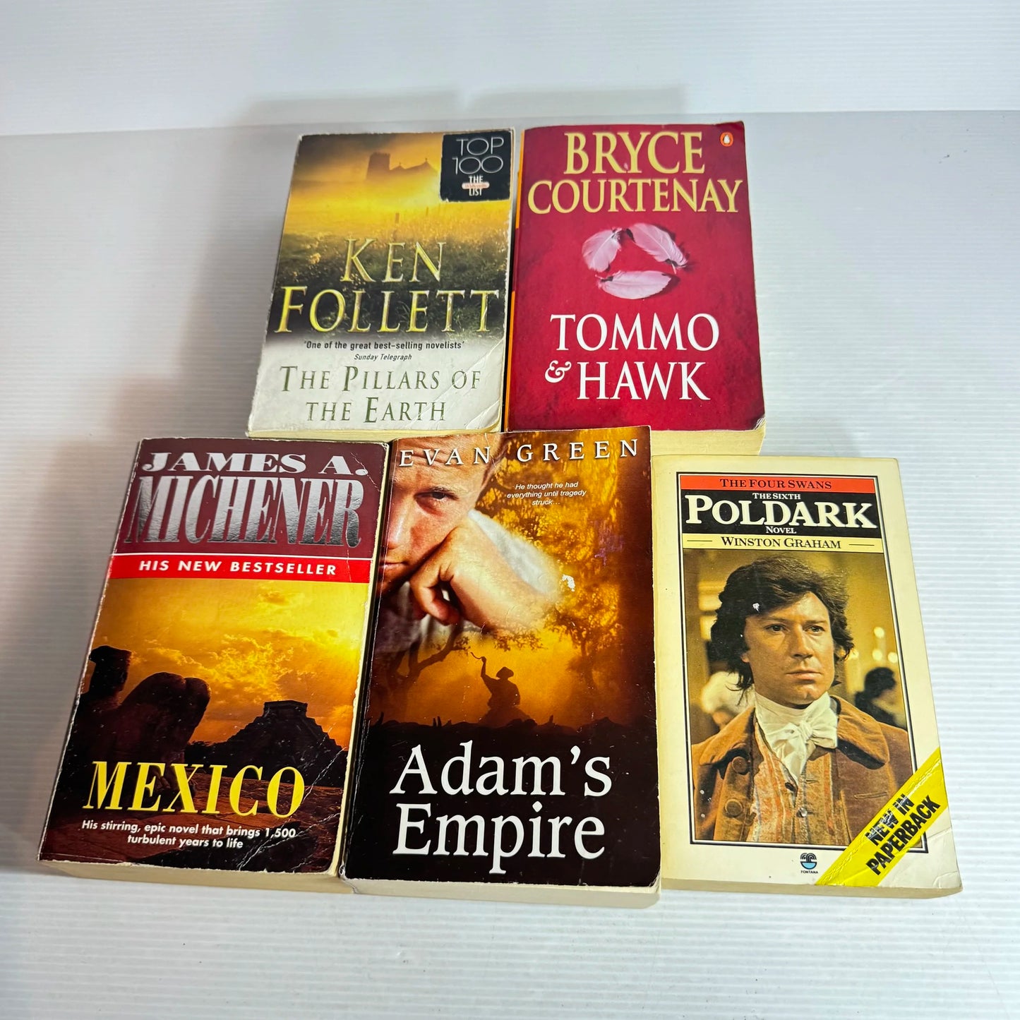 Historical Book Bundle x 5 Books Various Authors (588A)