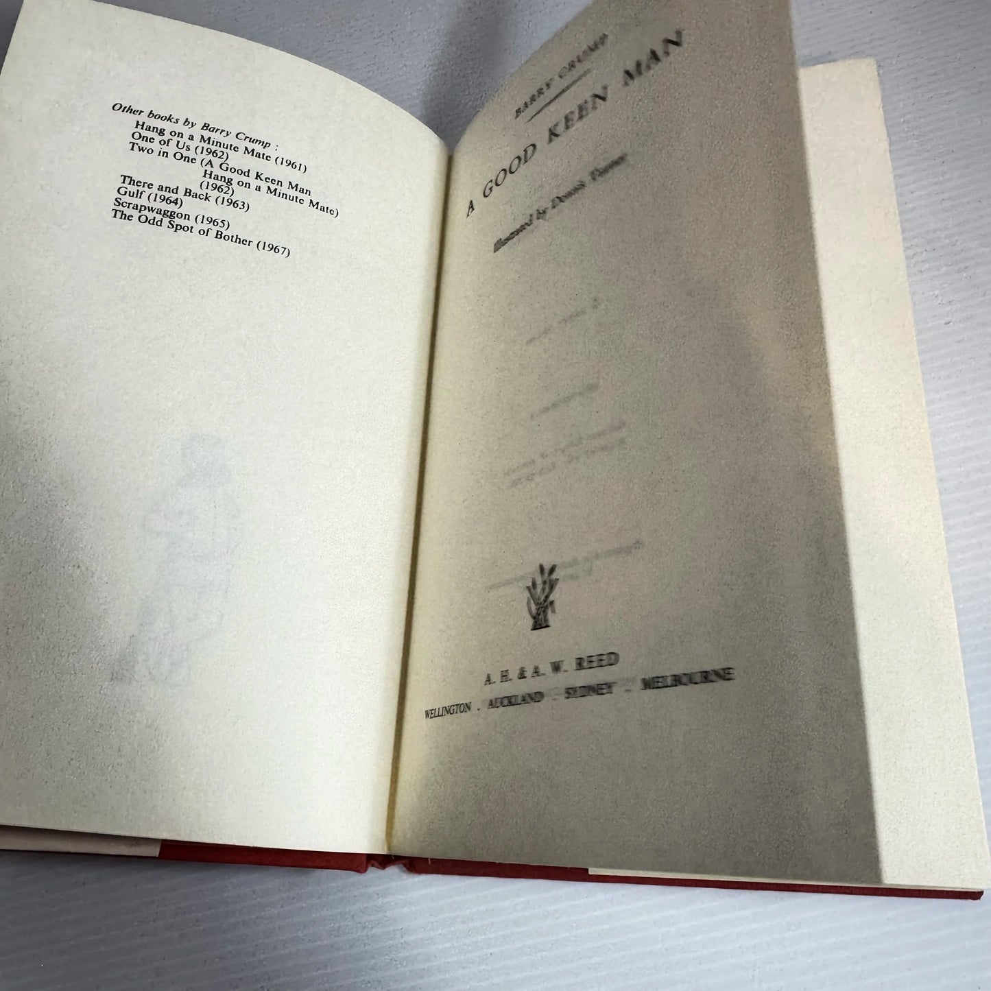 A Good Keen Man - Barry Crump (Vintage 1969)