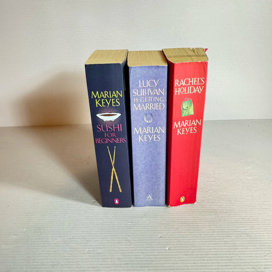 Marian Keyes Book Bundle x 3 Books : Lucy Sullivan Is Getting Married, Rachel's Holiday, Sushi For Beginners (575)