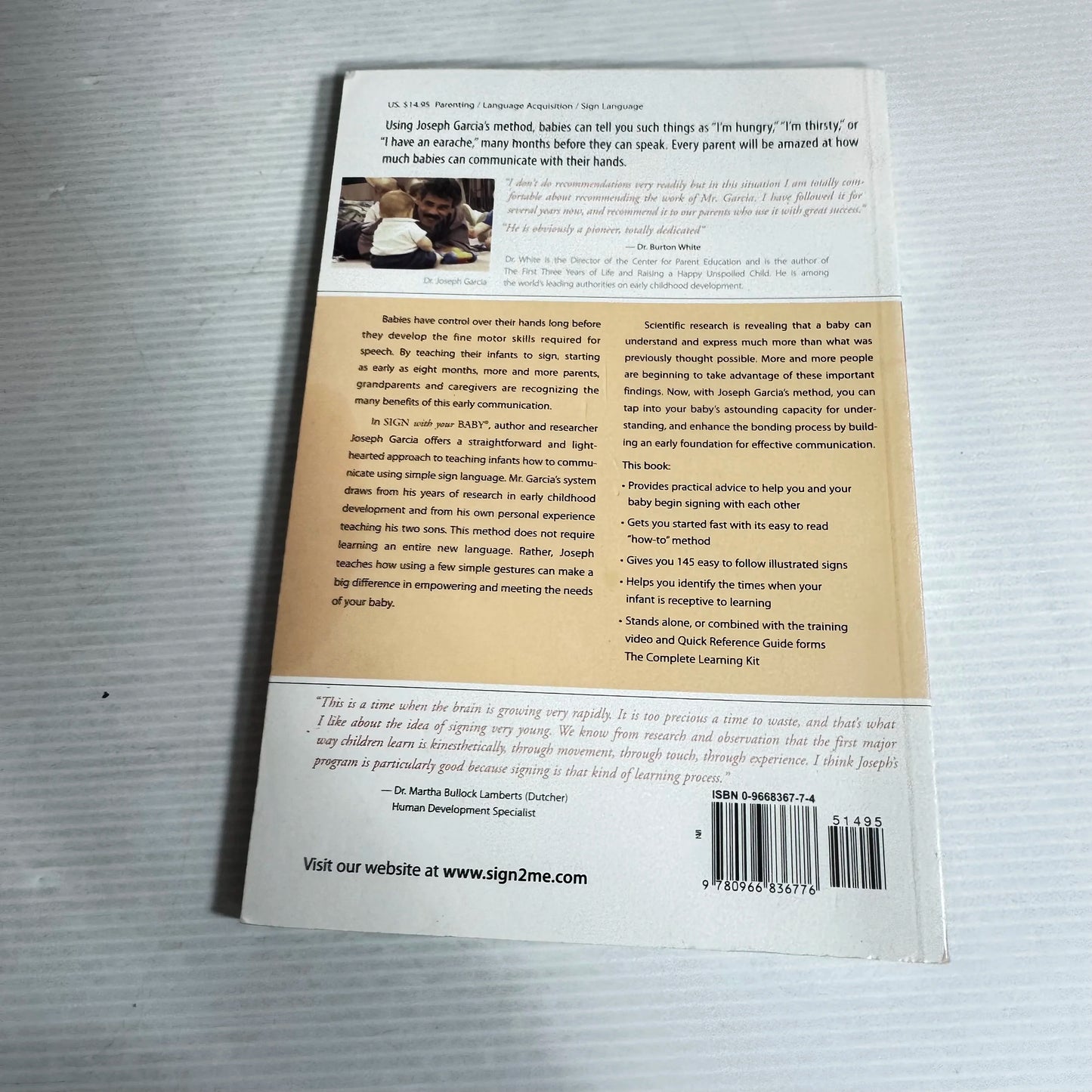 Sign With Your Baby : How To Communicate with Infants Before They Can Speak - Dr Joseph Garcia