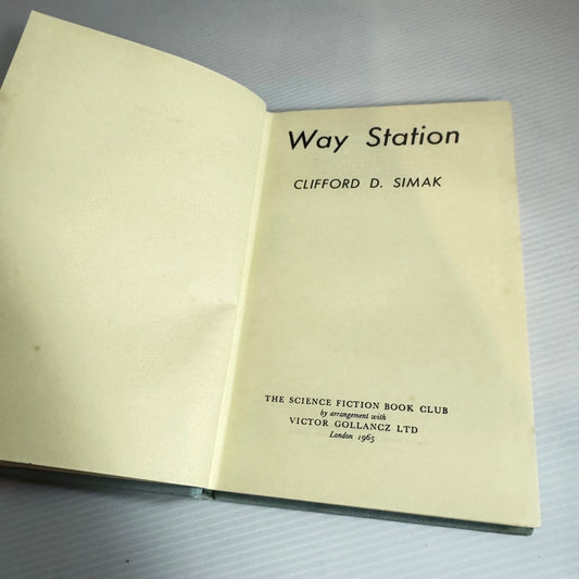 Way Station - Clifford D. Simak (Vintage 1965)